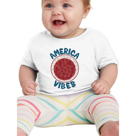 America Vibes T-Shirt Infant -Image by Shutterstock, 6 Months