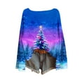 thumbnail image 2 of Lovzfmll Chandail Graphique à Manches Longues Col Rond Joyeux Noël pour Garçons et Filles 14-15 Ans, 2 of 8