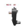 thumbnail image 1 of Steering Motor Gearbox 6V 12V for Children's Electric Car, Kids Ride on Toy car, 1 of 8