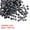 Colorful Black, variant on REGALWOVEN 5mm AB Flat Back Pearls Loose Half Round Resin Pearl Beads DIY Crafts White