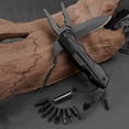 thumbnail image 1 of Cuchillo multifunción, navaja suiza de acero inoxidable, herramienta multifunción de bolsillo con alicates, destornillador, abrebotellas para camping, senderismo, 1 of 5