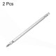 thumbnail image 3 of Uxcell 2pcs Punta de destornillador magnética de doble extremo 6mm PH2/SL6 6"/150mm 1/4" Shank Phillips cruzado ranurado plano, 3 of 7