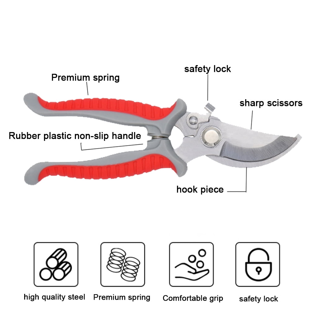 Sirmedal Pruning Shears for Gardening, Garden Shears Heavy Duty,  Professional Bypass Pruner Hand Shears, Tree Trimmers Secateurs, Garden  Clippers for Plants, Hedge Shears, Garden Tools - Yahoo Shopping