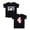 4 - Black Shirt, variant on Baseball Shirt for Boys Second Birthday Outfit - Sports Age 2 Number Tee for Toddler Black Shirt 3T