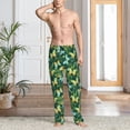thumbnail image 2 of Fotbe tropical butterflies and plants Pattern Men's Pajama Pants,Sleepwear Pants,Pj Bottoms Drawstring And Pockets-X-Large, 2 of 6