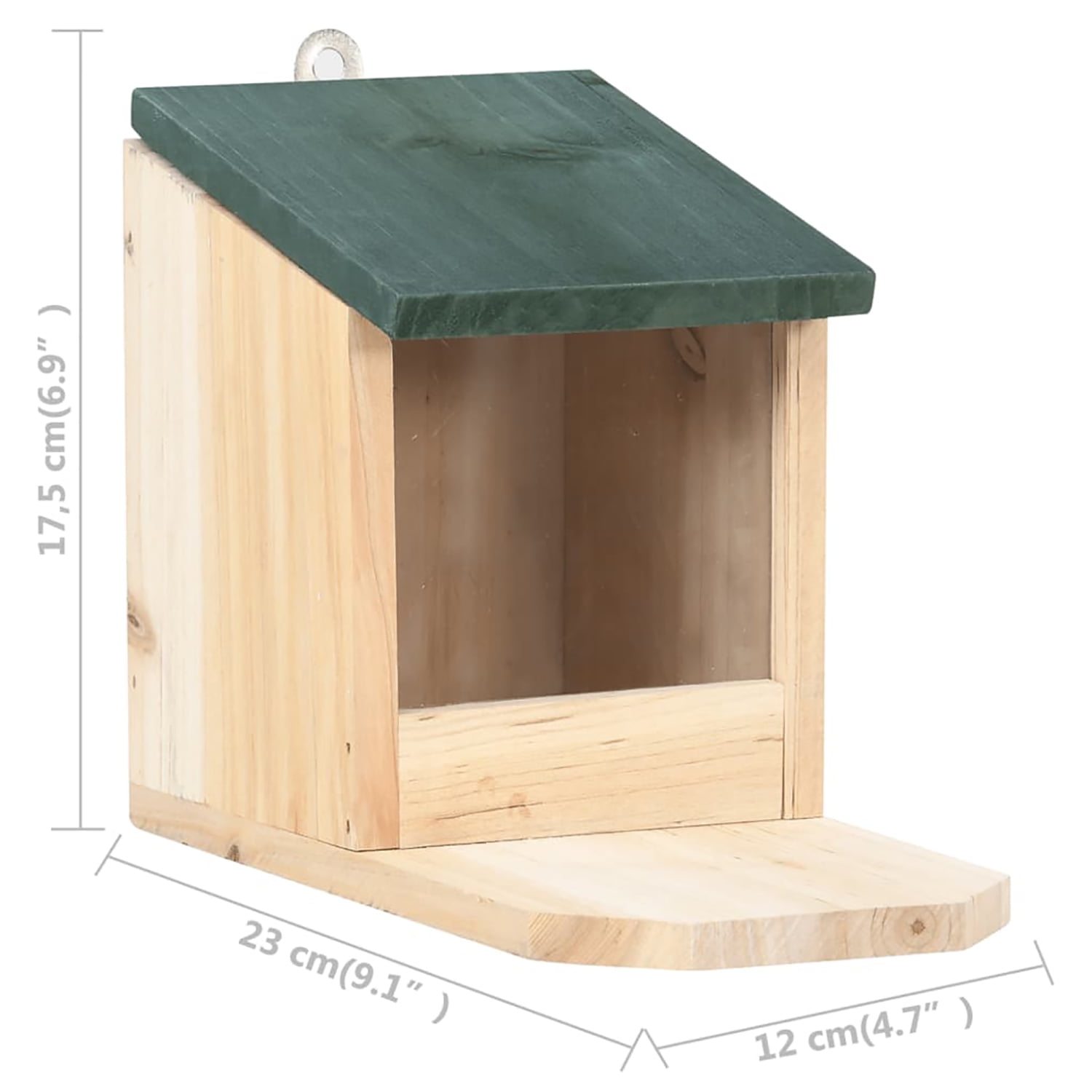 Pefilos 9" Wooden 4 pcs Squirrel Feeder Picnic Bird Feeders for Outside House Backyard Funny Gifts, Beige Pefilos 9" Wooden 4 pcs Squirrel Feeder Picnic Bird Feeders for Outside House Backyard Funny Gifts, Beige
