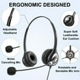 thumbnail image 5 of Wantek Headset with Microphone for PC, Laptop, Call Center, Work, Office, 5 of 8
