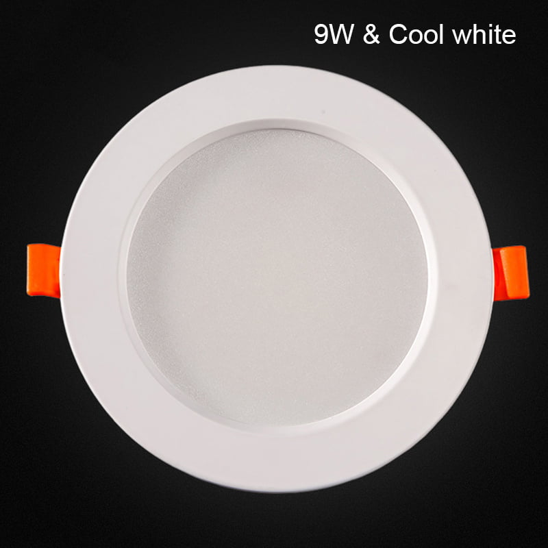 Dimmable Recessed LED Panel Light 6W 9W 12W 15W 18W 21W Ceiling Downlight Lamp 