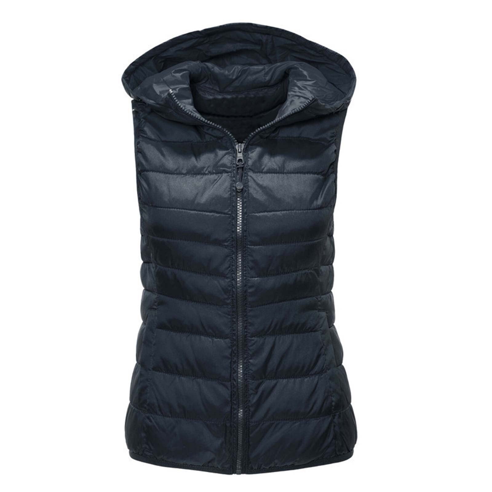 La veste sans manches effet mouton et toile | Twik | Chandails en Coton