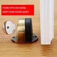 thumbnail image 3 of Non-Punch Sticker Water-Proof Door Stop Stainless Steel Door Stopper Hidden Rubber Door Stop Furniture Door Hardware, 3 of 9