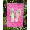 thumbnail image 3 of Carolines Treasures BB8224GF Pink Flip Flops Pink Polkadot Flag Garden Size  Small multicolor, 3 of 3