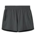 thumbnail image 2 of Miluxas Mens Running Gym Shorts 3 Inch Breathable Lightweight Athletic Sport Shorts Training Workout Shorts with Pockets Dark Gray 12(XXXL), 2 of 3