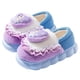 thumbnail image 5 of Zapatillas de algodón para niños para niñas princesa Elsa ip dibujos animados de marca compartida lindos zapatos de algodón antideslizantes EVA de felpa para bebé, 5 of 5