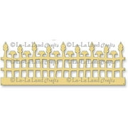 La-La Land Die-Frightful Fence, 1.75"X5"