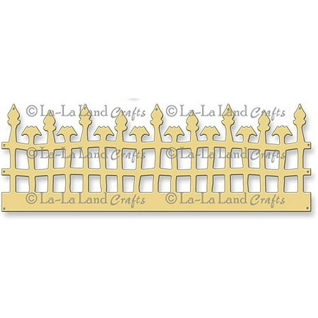La-La Land Die-Frightful Fence, 1.75"X5"