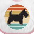 thumbnail image 4 of Inktastic Scottie Dog Vintage Scottish Terrier Boys or Girls Baby Bib, 4 of 4
