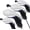 4 Pack-Gray(1D+1F+2H), variant on Golf Club Head Covers Woods Driver Fairway Hybrid 3/4/5 Set, Headcovers Men 1 3 5 7 X Interchangeable Number Tag, Fit All Wood Clubs