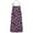 Purple Skull Sunflower, variant on Purple Gothic Floral Pattern Apron-Garden Aprons for Women with Pockets-Cotton Linen Waterproof Kitchen Cooking Gardening Aprons Adjustable for Kitchen,Cooking,BBQ and Salon 33x27 Inch