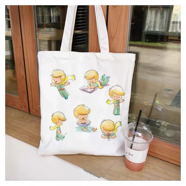 Mafalda-Bolso de hombro Punk de gran capacidad, bolsa de mano con estampado de dibujos animados, estética, Kawaii