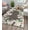 Royal Blossom Pink Onyx, variant on Rugs America Hanna VA35C Royal Blossom Pink Onyx Floral Transitional Black Area Rug, 2'x4'