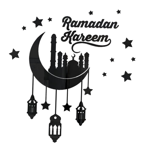 De Pared De Ramadán Linterna De Musulmana Eid Mubarak Islámicas