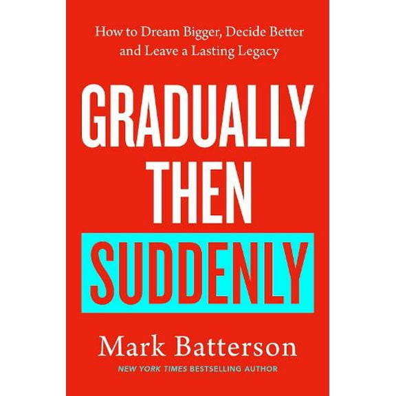 Mark Batterson Gradually, then Suddenly (Paperback)