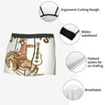thumbnail image 3 of Vsdgher Cowboy Rodeo Guitar Pattern Men's Boxer Brief Underwear,Soft Funny Underwear for Men-Medium, 3 of 5