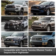 Tri 3 Color Acrylic Badge Front Grille Emblem For Toyota Tacoma 4Runner Tundra Rav4