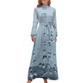 thumbnail image 1 of Vestido largo con gotas de agua para mujer, vestido de noche para mujer 2024, 1 of 4