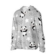 thumbnail image 2 of Easygdp Pandas Lightweight Long Sleeve Sun Shirt Sports long-Sleeved Sun Protective Clothing, Quick Drying Breathable - X-Large, 2 of 9
