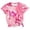 Pink, variant on Women's T Shirts Hearts Print Round Neck Short Sleeve T Shirts Basic Tees for Women Pink L