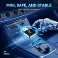 thumbnail image 3 of 2-in-1 Wireless CarPlay Adapter for iPhone & Android Auto Adapter, USB-A/Type-C, Plug&Play ， Wired to Wireless, iPhone Android, 1000+ Vehicles, 3 of 7
