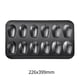 thumbnail image 1 of Juego de 2 Moldes Antiadherentes de Acero Al Carbono con 12 Cavidades para Magdalenas, Brownies y Pasteles., 1 of 1