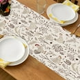 thumbnail image 5 of 1pc, Table and Chair, Country Farmhouse Style Animal Rooster Hen Pattern Table and Chair, Holiday Decoration, Easter Country Dining Table Decoration, 5 of 6