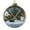 E, variant on Crystal Clear Glass Christmas Ball Ornaments, Shatterproof Decorative Balls for Xmas Tree, Memorial Gifts, Room Decor and Holiday Party Table Centerpieces, 3.14*3.14in, E