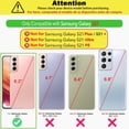 thumbnail image 2 of Magnética Funda para Samsung Galaxy S25 Plus / S25+ S24 S24+ Case Matte Acrílico Uso Rudo Protectora de cámara Cover Carcasa Accesorios Celular con Correa Cordón Negro FGCX, 2 of 8