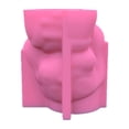 thumbnail image 1 of Linda cabeza de niña de silicona macetas de hormigón, jarrón de resina DIY B Zulema Molde de silicona de resina, 1 of 8