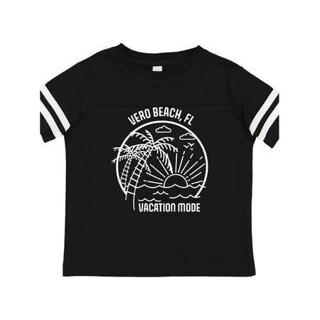 

Inktastic Summer Vacation Mode Vero Beach Florida Gift Toddler Boy or Toddler Girl T-Shirt