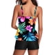 thumbnail image 5 of TaTaai Sporty High Waist Bikini Set, Women's Printed Swimsuit with Adjustable Support, Two Piece for Summer Vacations and Pool Parties Gift, 5 of 6