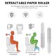 thumbnail image 3 of Toilet Paper Rod Toilet Paper Holder Spring Loaded Roller Replacement Rod Tissue Box Shaft, 3 of 4