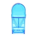 thumbnail image 1 of Pill Cutter, Stable Sturdy Pill Splitter Compact Portable Storage Box  For Patient For Home Travel For Outdoor Activities For Elderly Transparent Color,Blue Transparent, 1 of 8