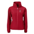thumbnail image 2 of Women's Cutter & Buck  Red Cleveland Guardians Charter Eco Recycled Full-Zip Jacket, 2 of 3