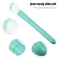 thumbnail image 4 of Unique Bargains 8 Pcs Travel Blending Makeup Brush Set Foundation Contour Concealer Blusher Brush Light Blue, 4 of 6