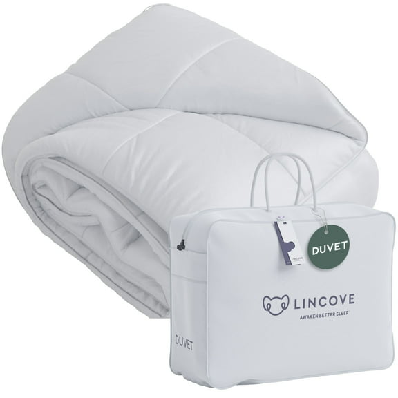 Lincove All - Season White Goose Down Comforter King