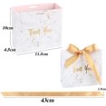 thumbnail image 3 of 20PCS Thank You Gift Bags Creative Paper Bag 11.5 x 4.5 x 10cm Small Bag for Birthday Wedding Party Gifts (Gold), 3 of 5