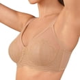 thumbnail image 4 of Minimizer Bras for Women JIANLAI ,Full Cup See Through Lace Everyday Bra, Adjustable Straps Elegant Comfort Bra, 4 of 6