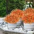 thumbnail image 5 of Morttic 6 Bundles Artificial Fall Flowers UV Resistant Autumn Decorations for Thanksgiving Home Kitchen Room Farmhouse Floral Arrangements Indoor Outdoor, 5 of 8