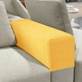 thumbnail image 4 of Couch Arm Covers Furniture Protector Washable Armchair Slipcovers (Yellow), 4 of 9