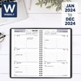 thumbnail image 4 of 2024 AT-A-GLANCE® DayMinder Weekly Appointment Book Planner, 5" x 8", Black, January To December 2024, G20000, 4 of 9