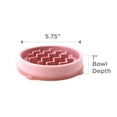 thumbnail image 2 of Comedero Antilento Outward Hound Rosa Pequeño para Perro, 2 of 7